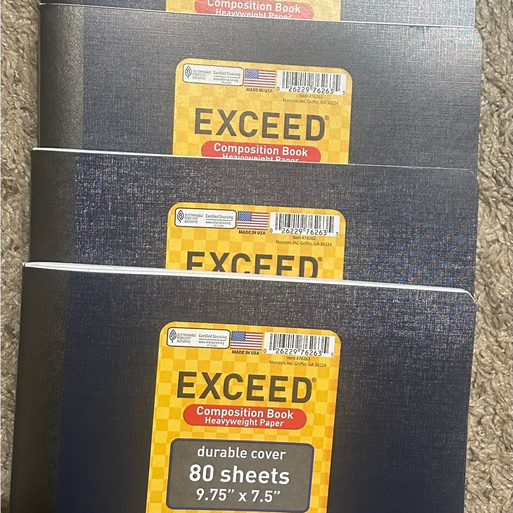 Exceed Poky Cover Composition Book